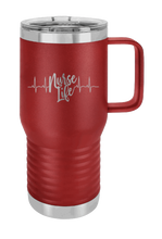 Load image into Gallery viewer, Nurse Life Laser Engraved Mug (Etched)
