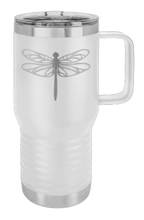 Load image into Gallery viewer, Dragonfly Laser Engraved Mug (Etched)
