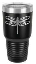 Load image into Gallery viewer, Dragonfly Laser Engraved Tumbler
