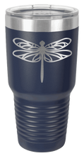 Load image into Gallery viewer, Dragonfly Laser Engraved Tumbler
