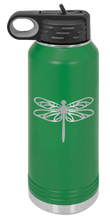 Load image into Gallery viewer, Dragonfly Laser Engraved Water Bottle (Etched)
