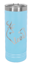 Load image into Gallery viewer, Buck Doe Love Laser Engraved Skinny Tumbler (Etched)
