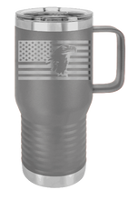 Load image into Gallery viewer, Eagle Flag 1 Laser Engraved Mug (Etched)

