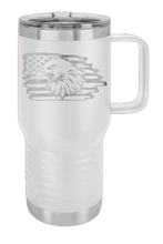 Load image into Gallery viewer, Eagle Flag 2 Laser Engraved Mug (Etched)
