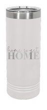 Load image into Gallery viewer, Home Sweet Home Laser Engraved Skinny Tumbler (Etched)
