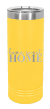 Load image into Gallery viewer, Home Sweet Home Laser Engraved Skinny Tumbler (Etched)
