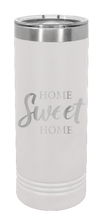 Load image into Gallery viewer, Home Sweet Home 2 Laser Engraved Skinny Tumbler (Etched)
