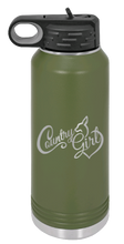 Load image into Gallery viewer, Country Girl Laser Engraved Water Bottle (Etched)
