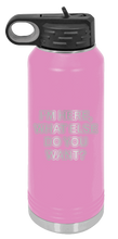 Load image into Gallery viewer, I&#39;m Here What Else Do You Want Laser Engraved Water Bottle (Etched)
