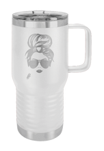 Load image into Gallery viewer, Hair Bun - Customizable - Laser Engraved Mug (Etched)
