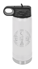 Load image into Gallery viewer, On A Dark Desert Highway Laser Engraved Water Bottle (Etched)
