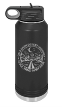 Load image into Gallery viewer, On A Dark Desert Highway Laser Engraved Water Bottle (Etched)
