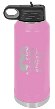 Load image into Gallery viewer, Well Behaved Women Rarely Make History Laser Engraved Water Bottle (Etched)
