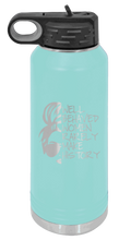 Load image into Gallery viewer, Well Behaved Women Rarely Make History Laser Engraved Water Bottle (Etched)
