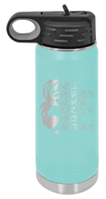 Load image into Gallery viewer, Well Behaved Women Rarely Make History Laser Engraved Water Bottle (Etched)
