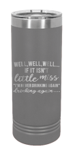 Load image into Gallery viewer, Never Drinking Again Laser Engraved Skinny Tumbler (Etched)
