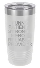 Load image into Gallery viewer, FATHER - Acronym - Laser Engraved Tumbler (Etched)

