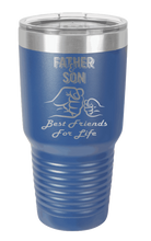 Load image into Gallery viewer, Father and Son Best Friends for Life Fist Bump Laser Engraved Tumbler (Etched)
