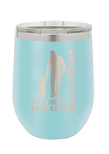 Load image into Gallery viewer, Father &amp; Son - Best Friends for Life Laser Engraved Wine Tumbler (Etched)
