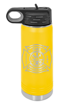 Load image into Gallery viewer, Fire Fighter Laser Engraved Water Bottle (Etched)
