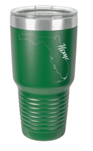 Load image into Gallery viewer, Florida Home Laser Engraved Tumbler (Etched)
