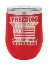 Load image into Gallery viewer, Freedom Isn&#39;t Free 2 Laser Engraved Tumbler (Etched)
