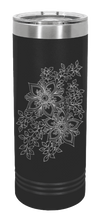 Load image into Gallery viewer, Cherry Blossoms Laser Engraved Skinny Tumbler (Etched)
