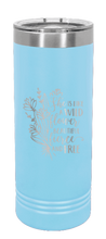 Load image into Gallery viewer, Like A Wild Flower Laser Engraved Skinny Tumbler (Etched)
