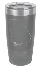 Load image into Gallery viewer, Georgia Home Laser Engraved Tumbler (Etched)
