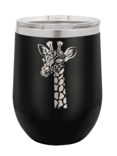 Giraffe Laser Engraved  Wine Tumbler (Etched)