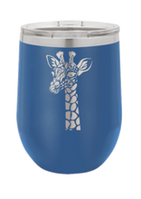 Load image into Gallery viewer, Giraffe Laser Engraved  Wine Tumbler (Etched)
