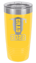 Load image into Gallery viewer, Grad 2022 Laser Engraved Tumbler (Etched)
