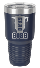 Load image into Gallery viewer, Grad 2022 Laser Engraved Tumbler (Etched)
