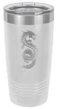 Load image into Gallery viewer, Dragon Laser Engraved Tumbler
