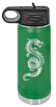 Load image into Gallery viewer, Dragon Laser Engraved Water Bottle (Etched)
