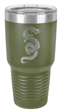 Load image into Gallery viewer, Dragon Laser Engraved Tumbler
