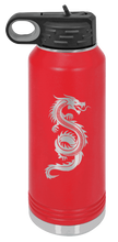 Load image into Gallery viewer, Dragon Laser Engraved Water Bottle (Etched)
