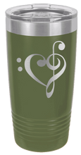 Load image into Gallery viewer, Love Music Laser Engraved Tumbler (Etched)
