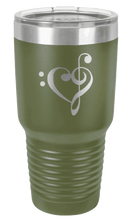 Load image into Gallery viewer, Love Music Laser Engraved Tumbler (Etched)
