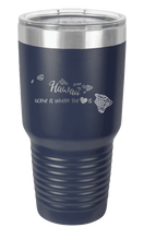 Load image into Gallery viewer, Hawaii - Home Is Where the Heart is Laser Engraved Tumbler (Etched)
