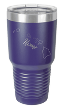 Load image into Gallery viewer, Hawaii Home Laser Engraved Tumbler (Etched)
