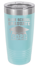 Load image into Gallery viewer, High School Graduate 2022 Laser Engraved Tumbler (Etched)
