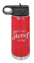 Load image into Gallery viewer, Home Sweet Home 2 Laser Engraved Water Bottle (Etched)
