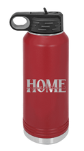 Load image into Gallery viewer, Home Sweet Home 3 Laser Engraved Water Bottle (Etched)
