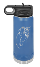 Load image into Gallery viewer, Horse 2 Laser Engraved Water Bottle (Etched)
