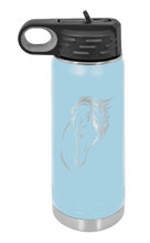 Load image into Gallery viewer, Horse 2 Laser Engraved Water Bottle (Etched)
