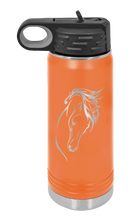 Load image into Gallery viewer, Horse 2 Laser Engraved Water Bottle (Etched)
