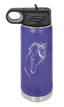 Load image into Gallery viewer, Horse 2 Laser Engraved Water Bottle (Etched)
