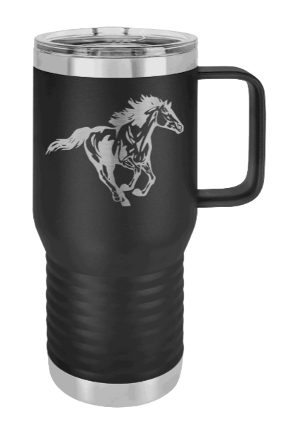 Horse 3 Laser Engraved Mug (Etched)