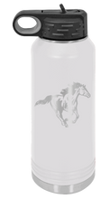 Load image into Gallery viewer, Horse 3 Laser Engraved Water Bottle (Etched)
